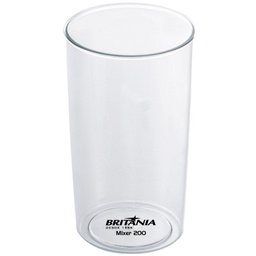 Mixer Britânia 200, 1 Velocidade, Lâminas em Aço Inoxidável, 200W, Preto - 110 v - 4