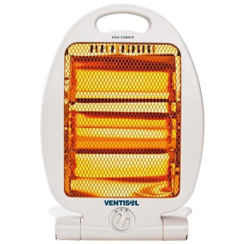 Aquecedor de Quartzo Elétrico Ventisol, 2 Níveis de Aquecimento - AQ - 110 v