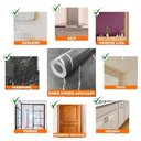 Ver imagem 5 de Papel de Parede Adesivo Lavavel Pedra Marmore Cinza Win 500x60cm 500x60cm