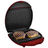 Grill e Sanduicheira PHILCO Mini Vermelho e Inox - 110 v - 2