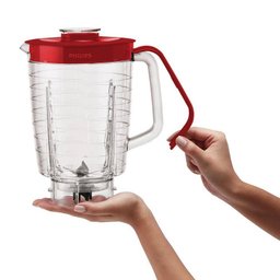 Liquidificador Philips Walita Viva Collection Problend 6, 700W, 2,4 Litros, Vermelho - 220 V - 5
