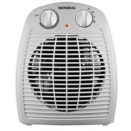 Aquecedor de Ambiente Mondial A-08 com Controle de Temperatura - Cinza - 220 v - 1