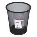 Ver imagem 5 de Cesto de Lixo Mor Basket, Capacidade 11 Litros em Aço Preto Escritorio