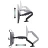 Suporte Ergonômico Articulado de Mesa com Pistão a Gás, Elg, F80n, para Monitor de 17" a 35", Preto - 3