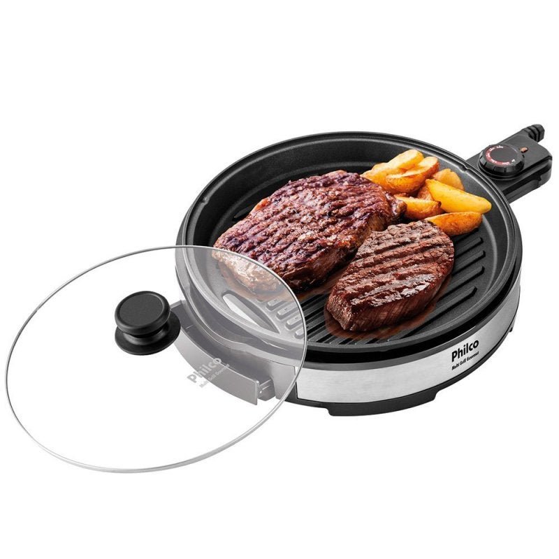 Multi Grill Gourmet Philco, com Coletor de Gordura, Seletor de ...