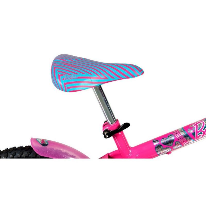 Bicicleta Caloi Barbie Aro 16 c/ Rodinhas Laterais Ros