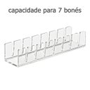 Ver imagem 3 de Display Organizador Porta Bone Chapeu Gancho Armario Closet Entrada Expositor Loja Casa Sala Quarto