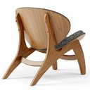 Ver imagem 5 de Kit 2 Poltronas Decorativa Orgânica Sala Living Kadosh L02 Linho Mescla Chumbo - Lyam Decor