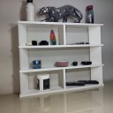 Ver imagem 3 de Nicho Prateleira Suspenso Quarto Zeus Solutions Slim Branco