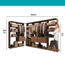 Ver imagem 7 de Closet Modulado 6 Gavetas Alasca Freijó Carraro