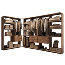 Ver imagem 2 de Closet Modulado 6 Gavetas Alasca Freijó Carraro