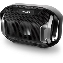 Caixa Multimídia Portátil Bluetooth Sb300B/00 Preto Philips - 2 Caixa Multimídia Portátil Bluetooth Sb300B/00 Preto Philips - 2