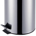 Ver imagem 3 de Lixeira Inox Popular Ágata 12 Litros Mor