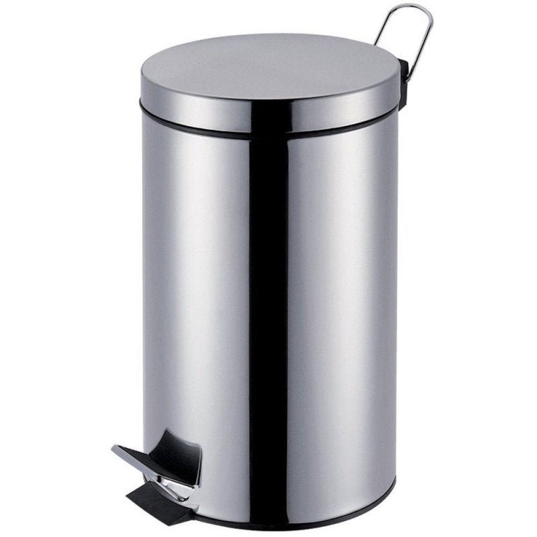 Lixeira Inox Popular Ágata 12 Litros Mor