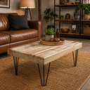 Ver mais imagens de Mesa de Centro Rustic Simple Industrial