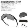 Óculos Ciclismo Oakley Radar Ev Path Polished Black Prizm Black Iridium - 2