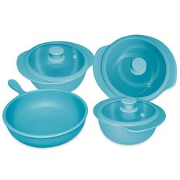 Conjunto de Panelas Oxford Acqua, 4 Peças, em Cerâmica - BM09-4502 - 1