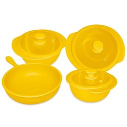 Conjunto de Panelas Oxford Solaris, 4 Peças, em Cerâmica - BM09-4501 - 1 Conjunto de Panelas Oxford Solaris, 4 Peças, em Cerâmica - BM09-4501 - 1