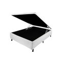 Ver imagem 1 de Cama Box Baú Castor Casal Corano Branco 138x188x35cm