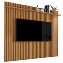 Ver imagem 2 de Painel Vênus Ripado 1.8 x 1.8 p/ TV até 75'' Nature - Giga Móveis