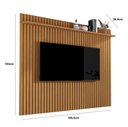 Ver imagem 3 de Painel Vênus Ripado 1.8 x 1.8 p/ TV até 75'' Nature - Giga Móveis
