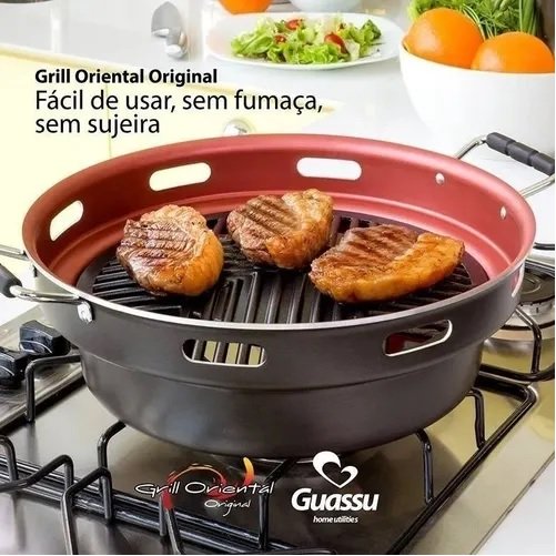 Grill Oriental Original Churrasqueira para Fogão a Gaz - 4