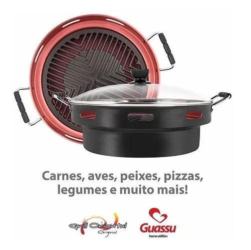 Grill Oriental Original Churrasqueira para Fogão a Gaz - 3