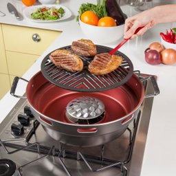 Grill Oriental Original Churrasqueira para Fogão a Gaz - 1