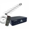 Kit Conversor Digital + Antena Externa 28 Log - 1