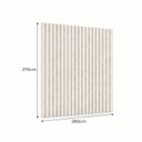 Ver imagem 3 de Painel para TV até 115 Polegadas de MDF 270cm x 280cm Decape Provence