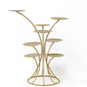 Suporte Árvore com 8 Braços para Buffet Dourado Decoração Festa - 1