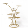 Suporte Árvore com 8 Braços para Buffet Dourado Decoração Festa - 3