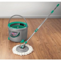 Noviça Bt1902, Balde Twister Mop com Mop, Anis, 6 L - 2