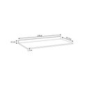 Ver imagem 4 de Tampo para Balcão de Cozinha com Roda Pé Torfi 100cm Mdp/bp Branco G96 - Gran Belo