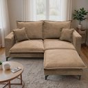 Ver imagem 6 de Chaise Modular Boma 60x70x40cm Boucle Caramelo Sofá Inbox