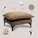Ver imagem 2 de Chaise Modular Boma 60x70x40cm Boucle Caramelo Sofá Inbox