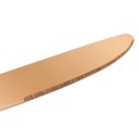 Ver imagem 4 de Kit Jogo de Talheres Mesa Gold Rose 18pçs Inox Rústico Luxo