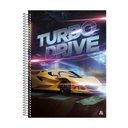 Ver imagem 1 de Caderno Universitário Caderno Universitário Carro Turbo 1 Matéria 80 Folhas Azul