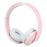 Fone de Ouvido Bluetooth com Microfone Mp3 SD Fm Knup Kp-420 Rosa - 1