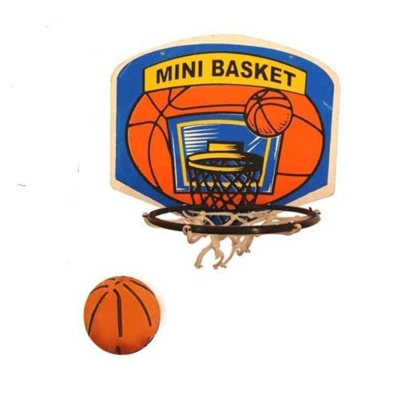 Kit Tabela Aro Rede Basquete + Bola Oficial 7 + Mini Bola 5