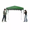 Ver imagem 3 de Tenda Gazebo Dobravel Base 2,4Mx2,4M Verde Inclinada - Belfix