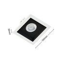 Ver imagem 2 de Spot de Embutir Recuado Save Energy Par 20 E27 Bivolt Branco-preto
