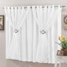 Cortina Verônica Branco 3,00M X 2,60M - 1