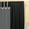 Cortina Claudia Preto/Cinza 4,00 X 2,60M - 2