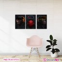 Ver imagem 2 de Kit Quadros Decorativos PET 3 peças