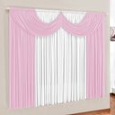 Ver imagem 3 de Cortina Paris Rosa/Branco 2,00M X 1,70M