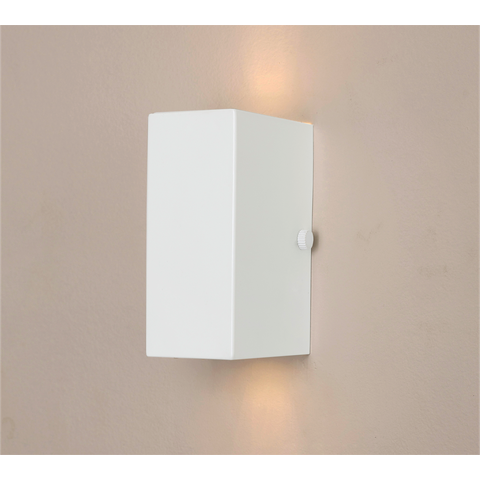 Arandela Retangular Supreme 1xg9 Branca - G-light