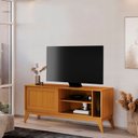 Ver imagem 1 de Rack para TV até 50 Polegadas MDF 136cm Porta Deslizante Aruba