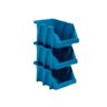 Gaveta Plástica Prática N7 Azul Empilhável Presto - 3