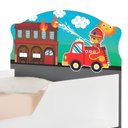 Ver imagem 5 de Bicama Infantil Tick Ursinho Bombeiro com Colchão